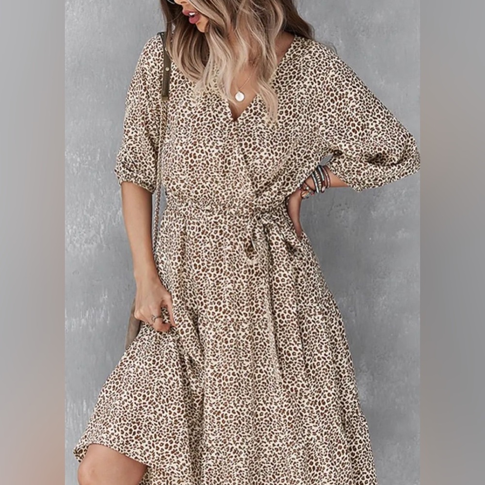 Womans dress V neck
